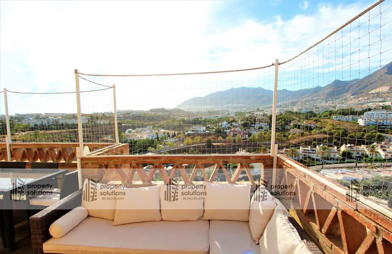 베날마데나코스타 Atico Deluxe - Gran Terraza Con Vistas Panoramicas - Piscina - Parking Gratis 아파트 0*,  스페인