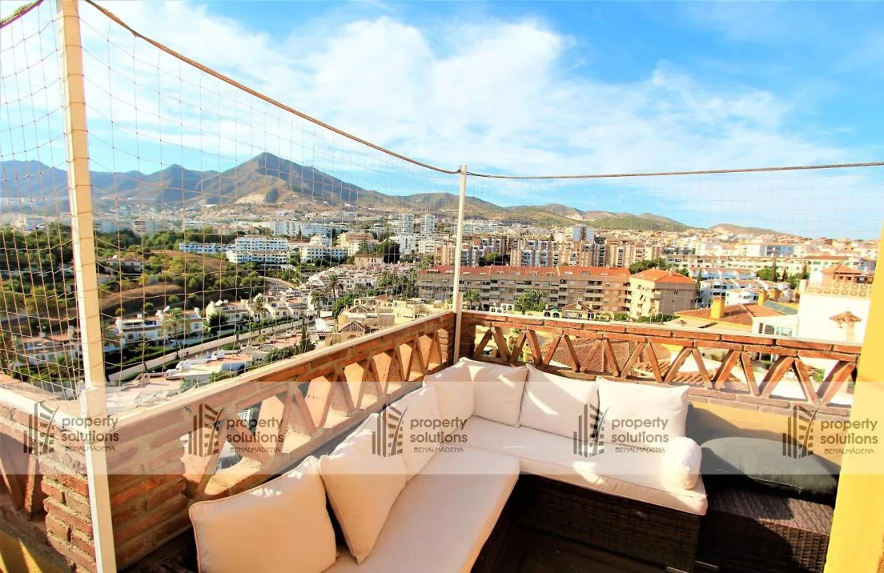 베날마데나코스타 Atico Deluxe - Gran Terraza Con Vistas Panoramicas - Piscina - Parking Gratis 아파트
