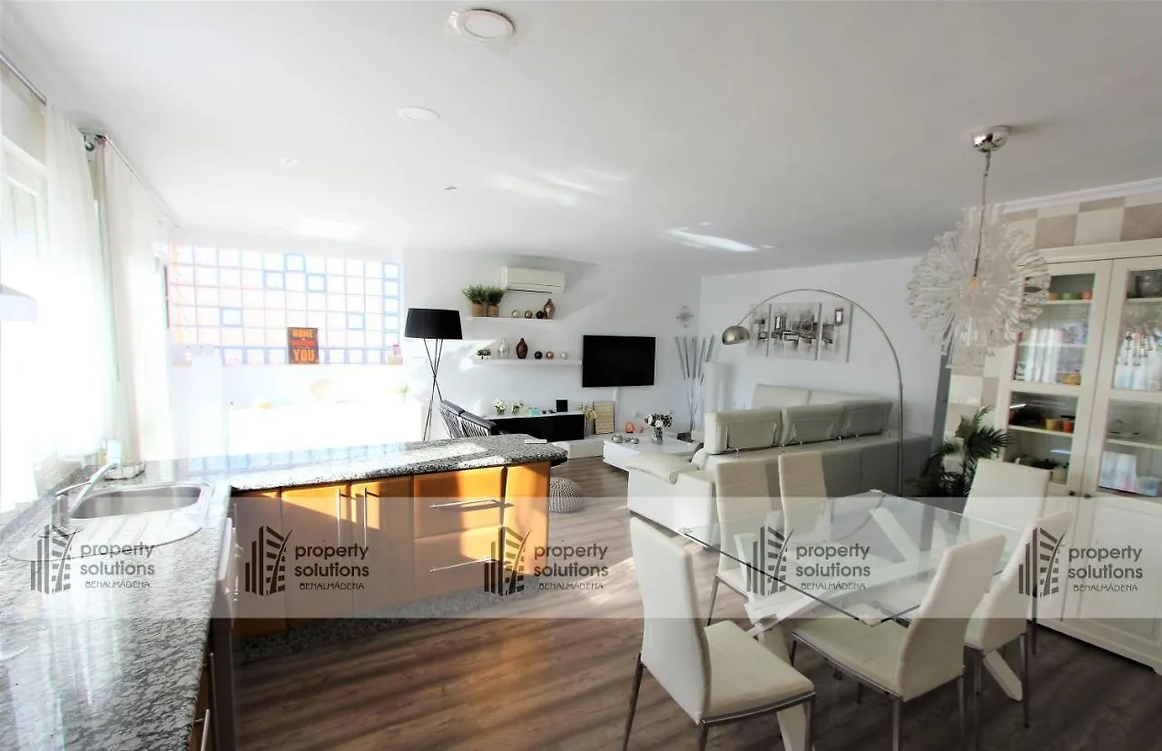 베날마데나코스타 Atico Deluxe - Gran Terraza Con Vistas Panoramicas - Piscina - Parking Gratis 아파트