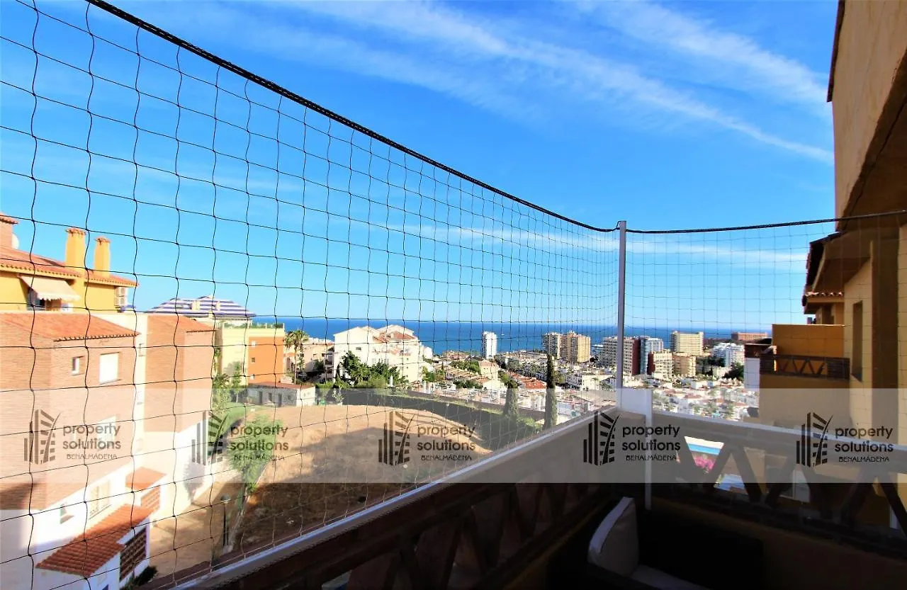 베날마데나코스타 Atico Deluxe - Gran Terraza Con Vistas Panoramicas - Piscina - Parking Gratis 아파트 스페인