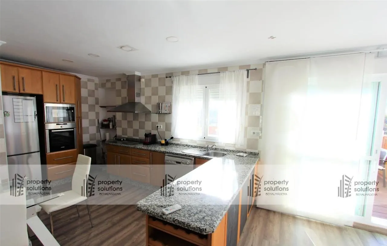 베날마데나코스타 Atico Deluxe - Gran Terraza Con Vistas Panoramicas - Piscina - Parking Gratis 아파트